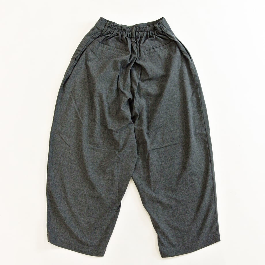 HARVESTY /R WIDE EGG LONG PANTS