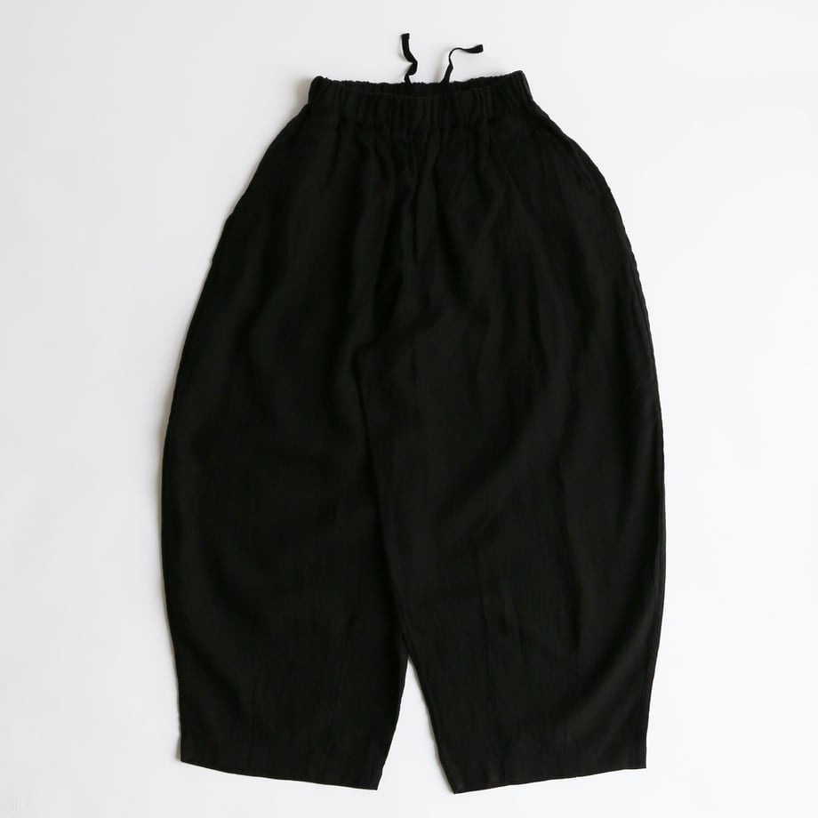 HARVESTY FRENCH LINEN EASY CIRCUS PANTS