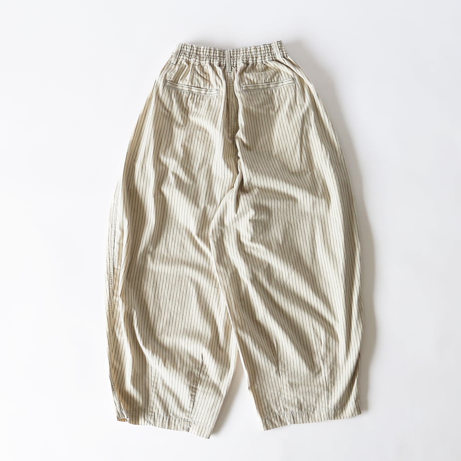 HARVESTY PENCIL STRIPES CIRCUS PANTS