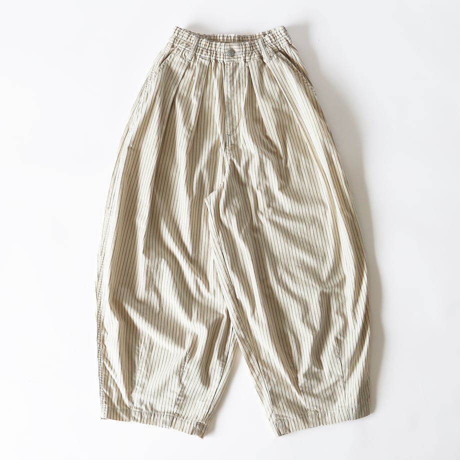 HARVESTY PENCIL STRIPES CIRCUS PANTS