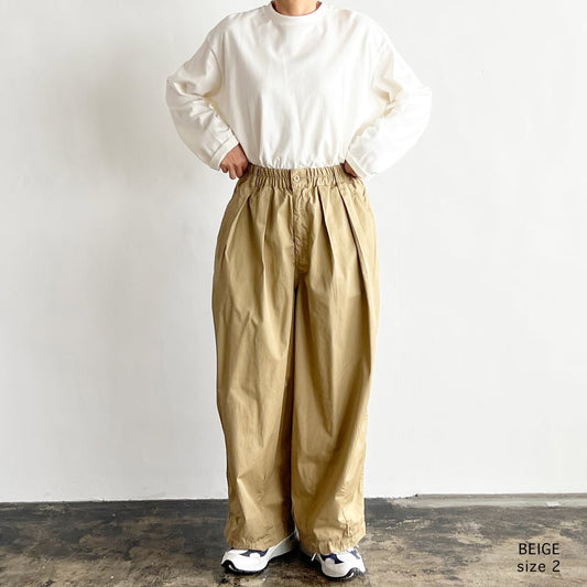 HARVESTY CIRCUS PANTS BURBERRY CLOTH