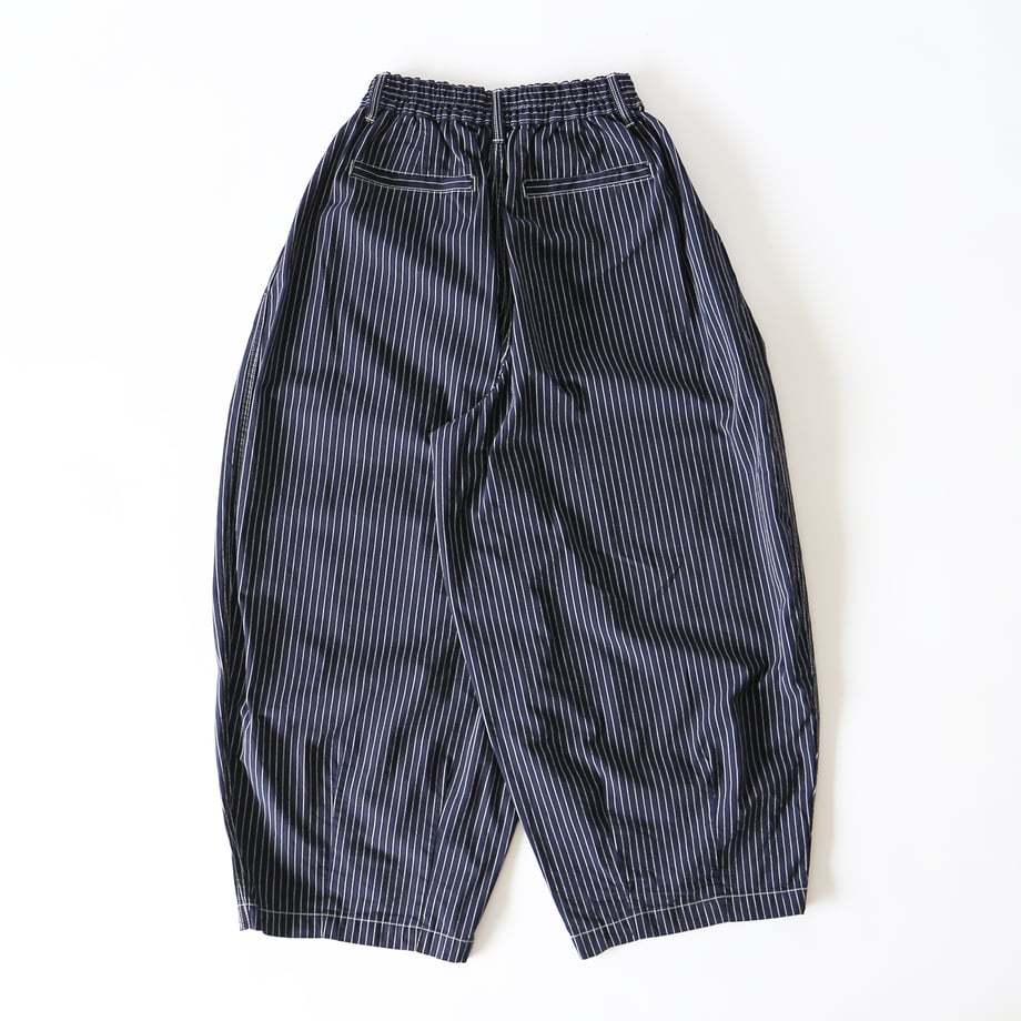 HARVESTY PENCIL STRIPES CIRCUS PANTS