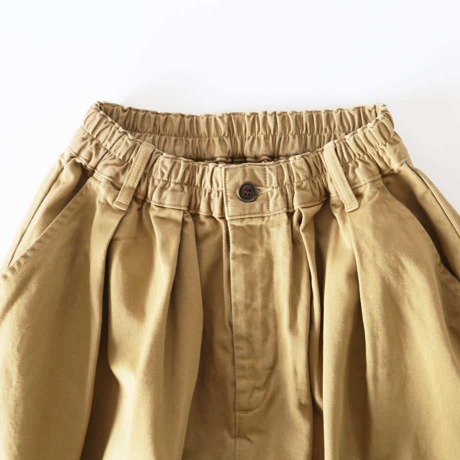 HARVESTY CIRCUS SKIRT CHINO CLOTH