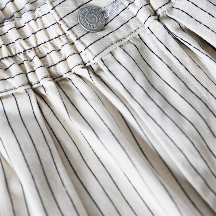 HARVESTY PENCIL STRIPES CIRCUS PANTS
