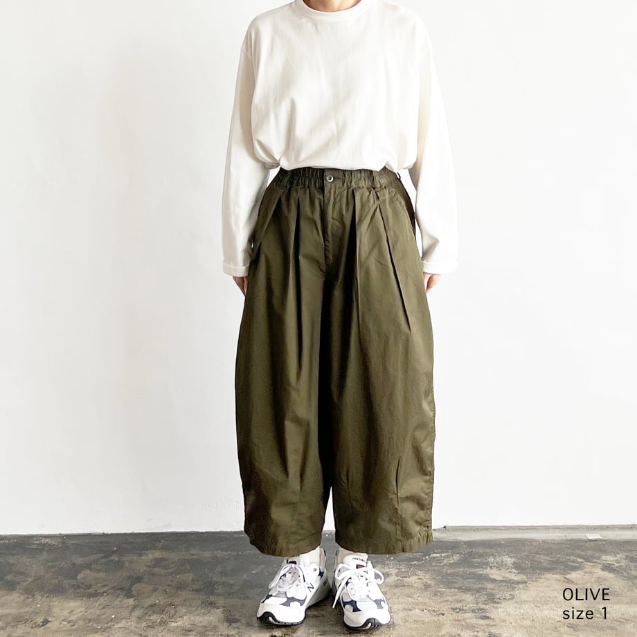 HARVESTY CIRCUS PANTS BURBERRY CLOTH