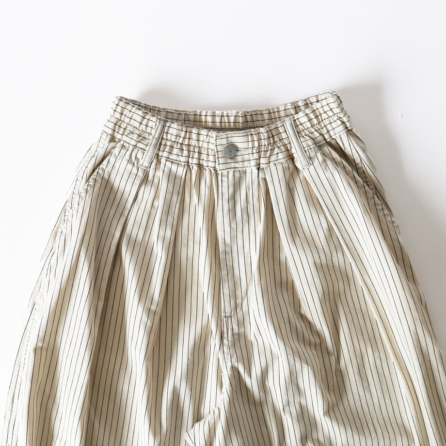 HARVESTY PENCIL STRIPES CIRCUS PANTS