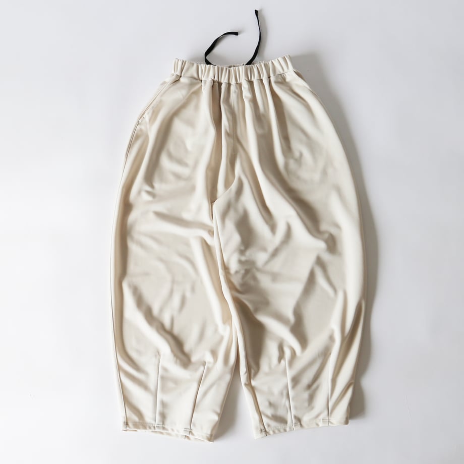 HARVESTY BACK PIQUE JERSEY EASY CIRCUS PANTS