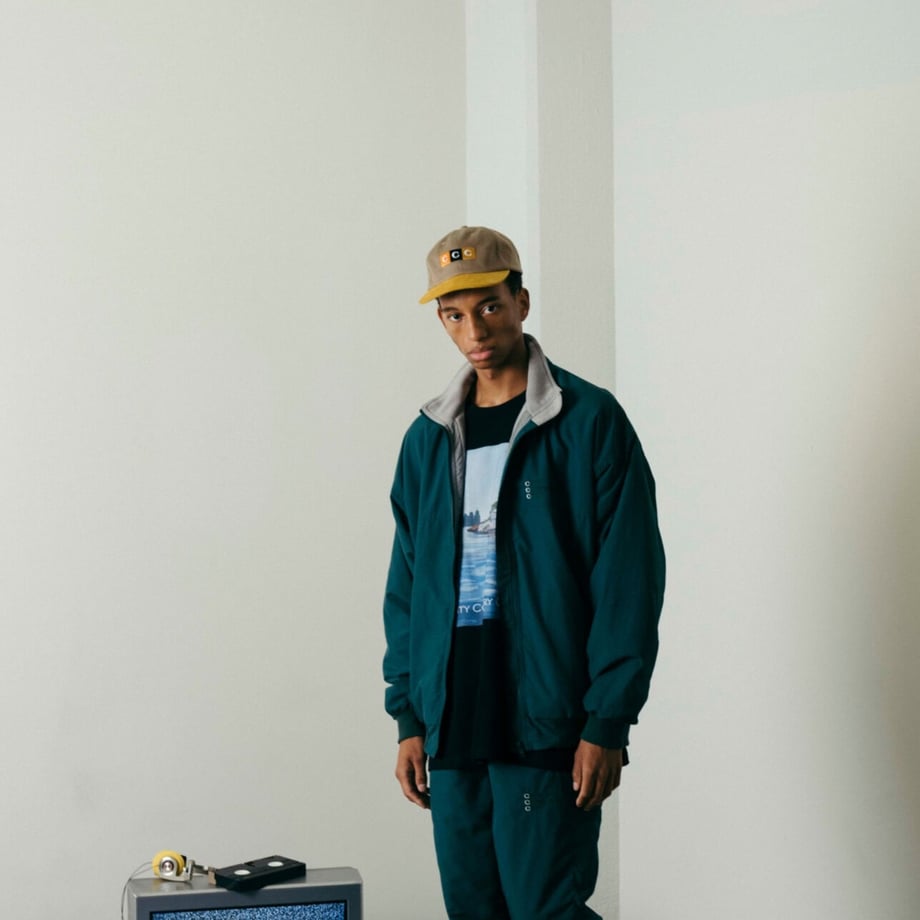 CITY COUNTRY CITY FLEECE LINED NYLON JACKET