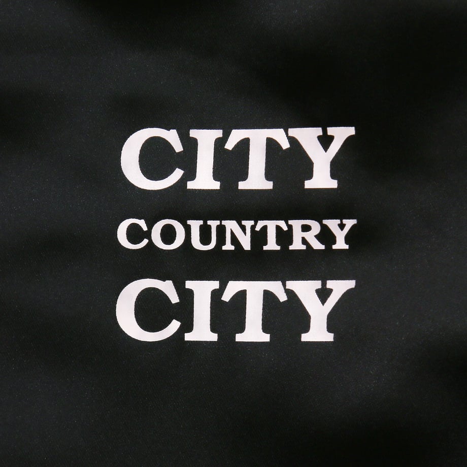 CITY COUNTRY CITY Satain Varsity Jacket