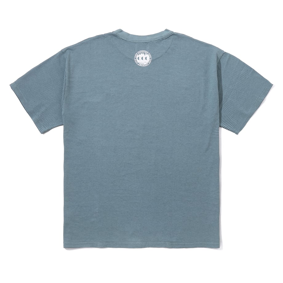 CITY COUNTRY CITY Embroidered Logo Overdye Boder T-shirt