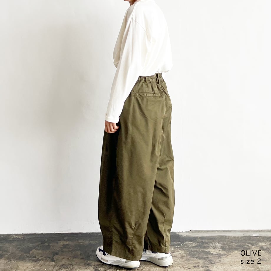 HARVESTY CIRCUS PANTS BURBERRY CLOTH