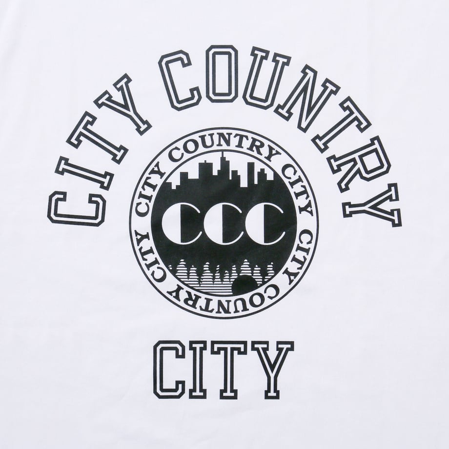 CITY COUNTRY CITY Cotton T-shirt College Logo