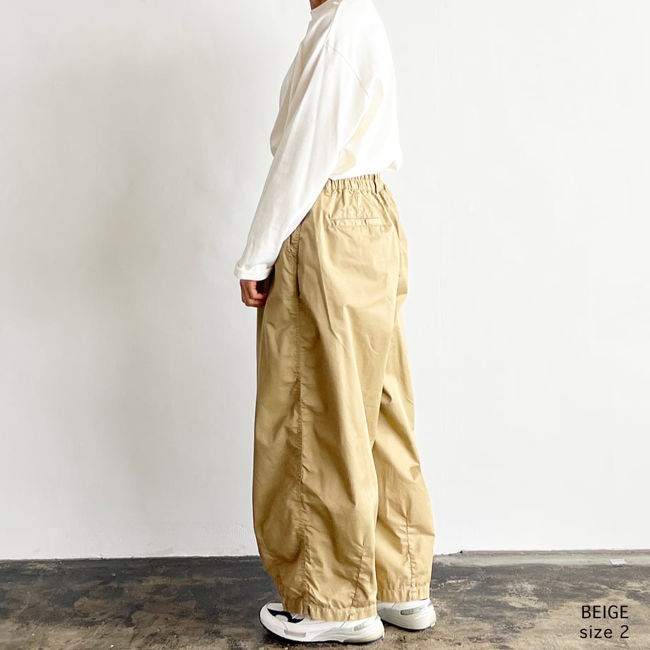 HARVESTY CIRCUS PANTS BURBERRY CLOTH