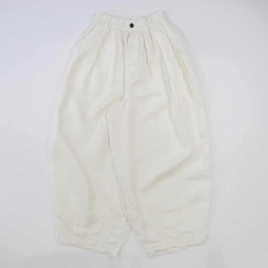 HARVESTY LINEN TWILL CIRCUS PANTS