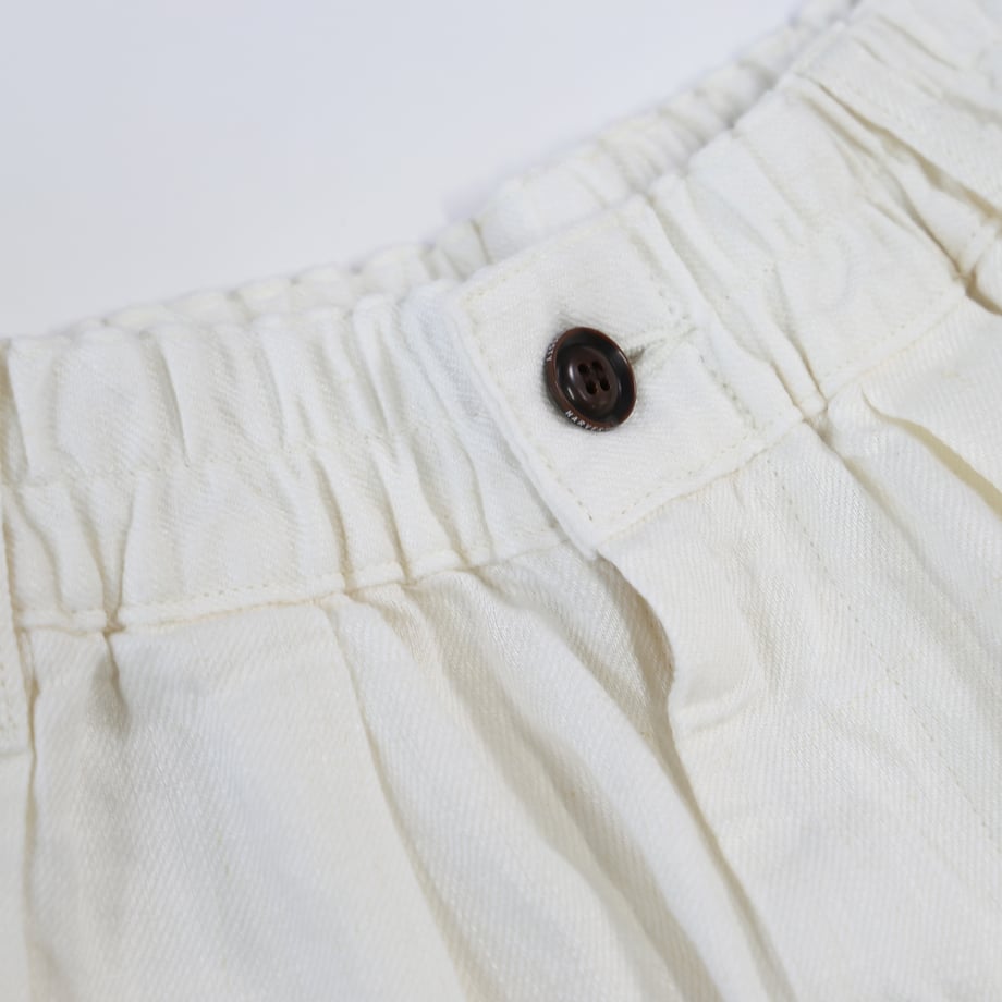 HARVESTY LINEN TWILL CIRCUS PANTS