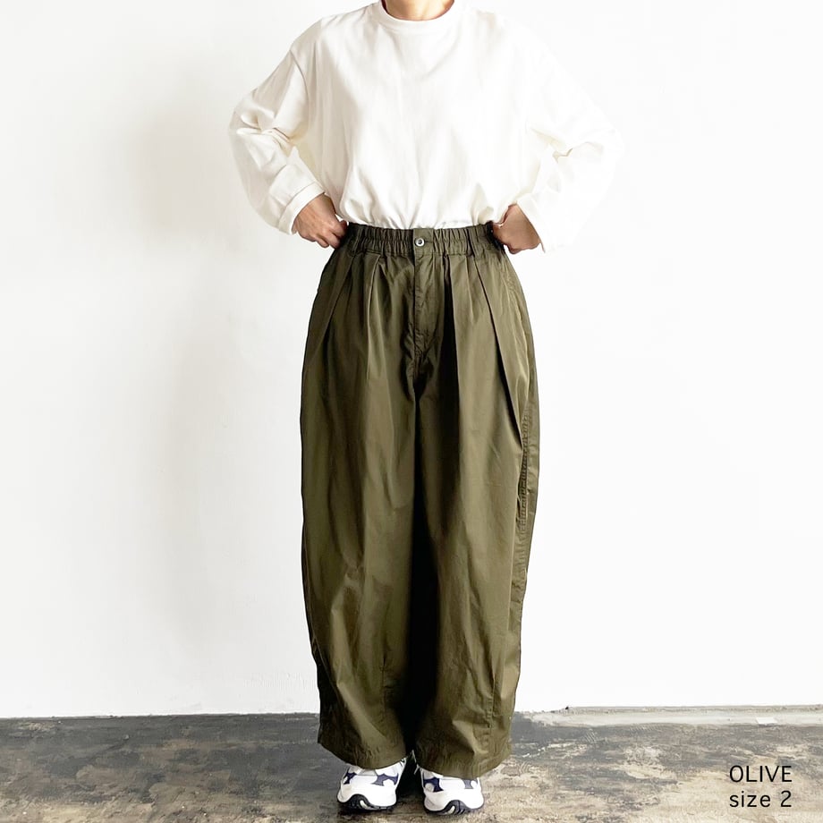 HARVESTY CIRCUS PANTS BURBERRY CLOTH