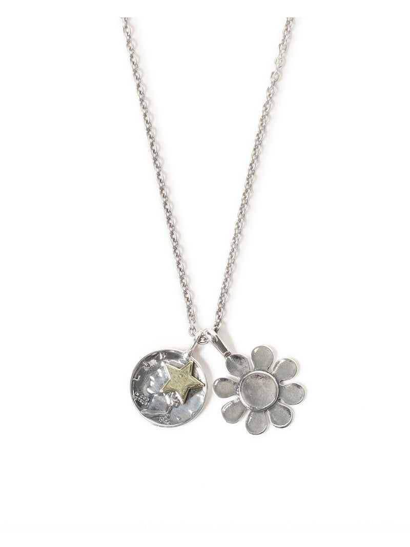 NORTH WORKS x BEAMS Flower Coin Necklace