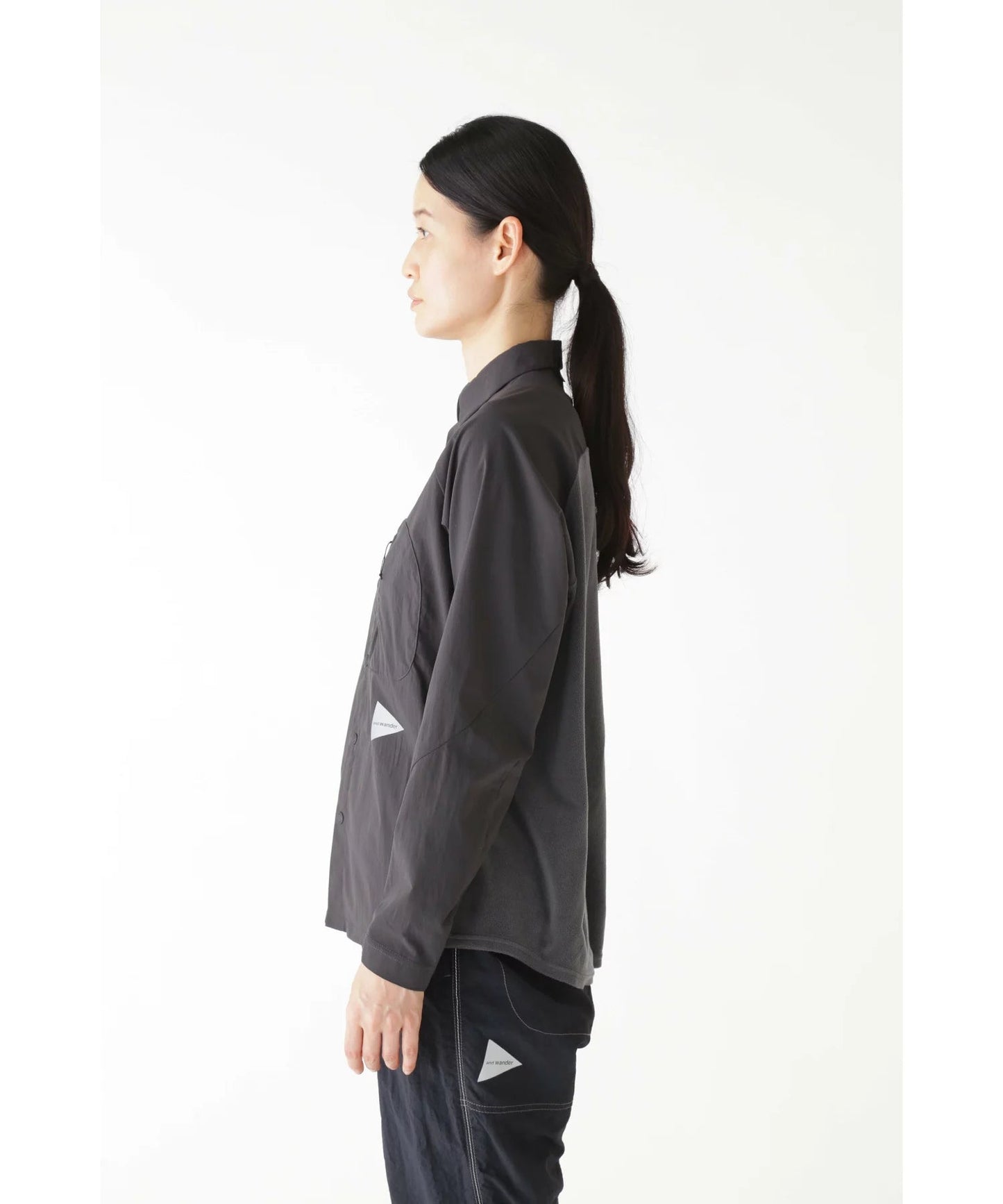 and wander fleece base LS shirt