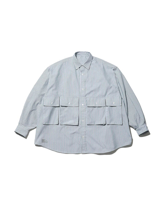 FreshService DRY OXFORD FLAP POCKET L/S SHIRT