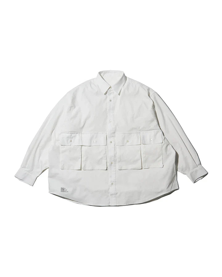 FreshService DRY OXFORD FLAP POCKET L/S SHIRT