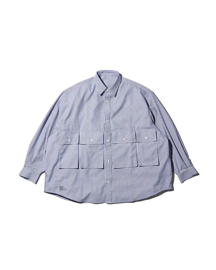 FreshService DRY OXFORD FLAP POCKET L/S SHIRT