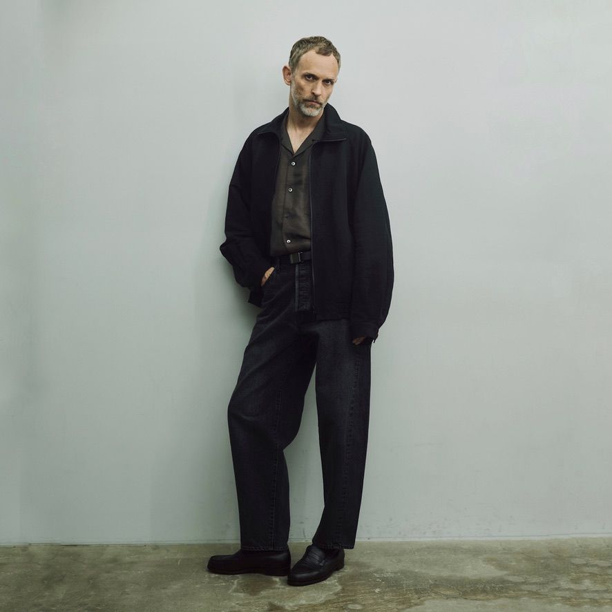 ssstein TWIST SEAM VINTAGE DENIM JEANS