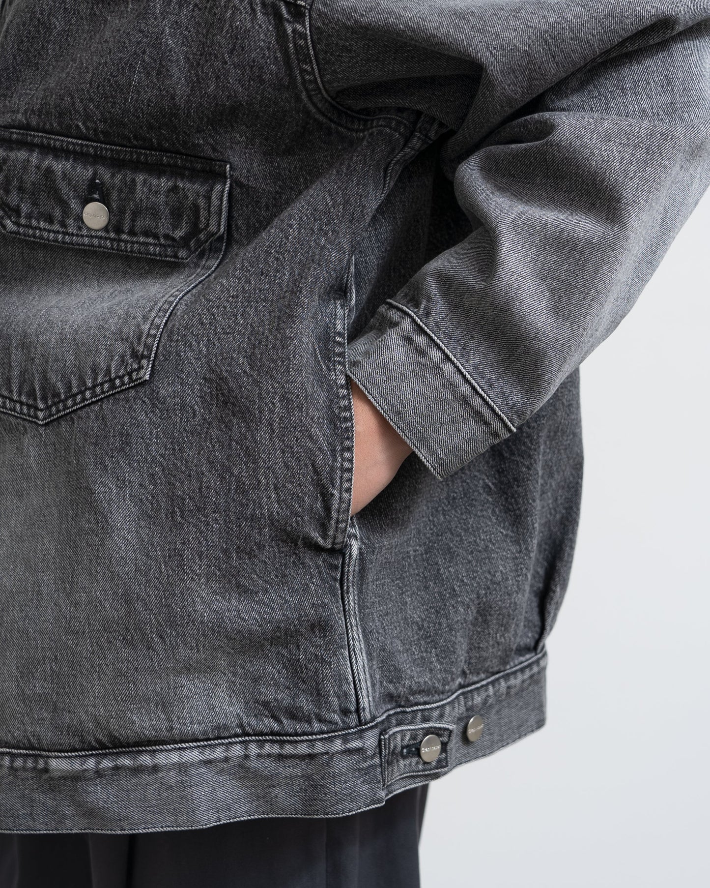 Graphpaper Selvage Denim Jacket - Light Fade