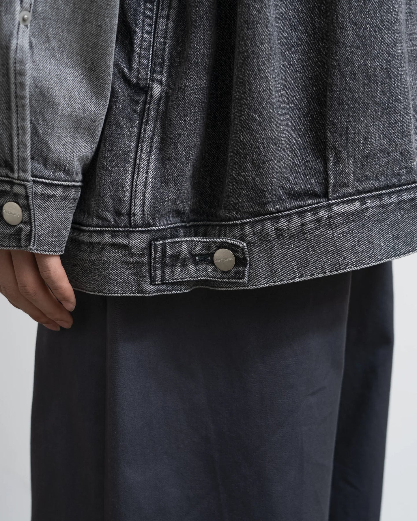 Graphpaper Selvage Denim Jacket - Light Fade