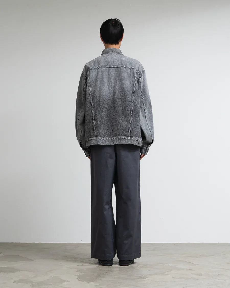 Graphpaper Selvage Denim Trucker Jacket - Light Fade