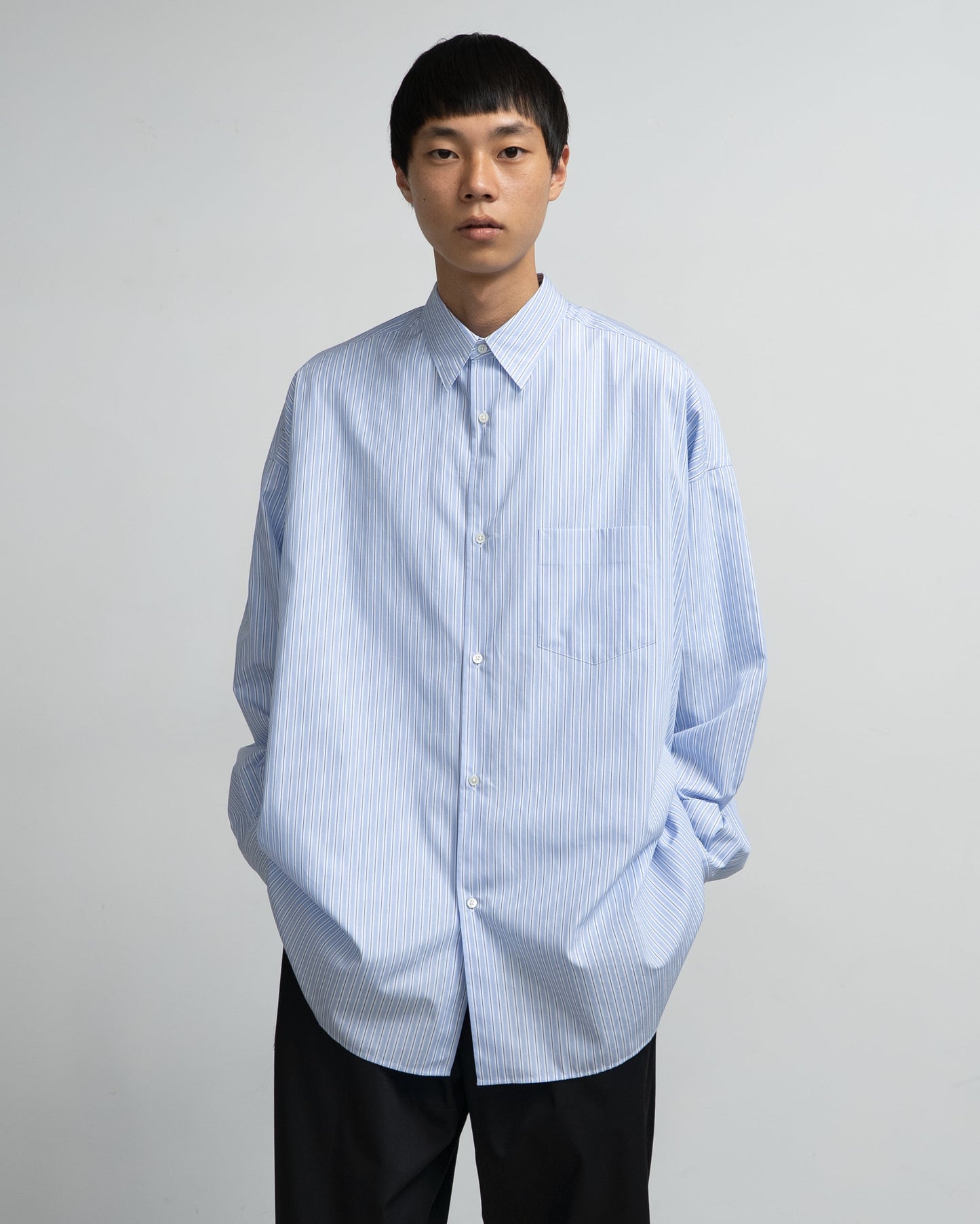 Graphpaper SIDOGRAS L/S Oversized Regular Collar Shirt