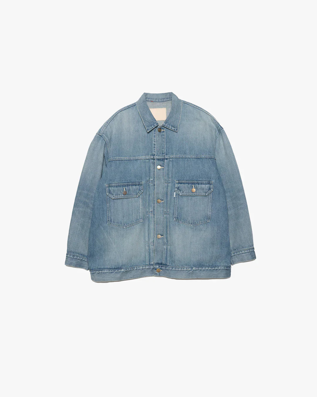 Graphpaper Selvage Denim Jacket - Light Fade