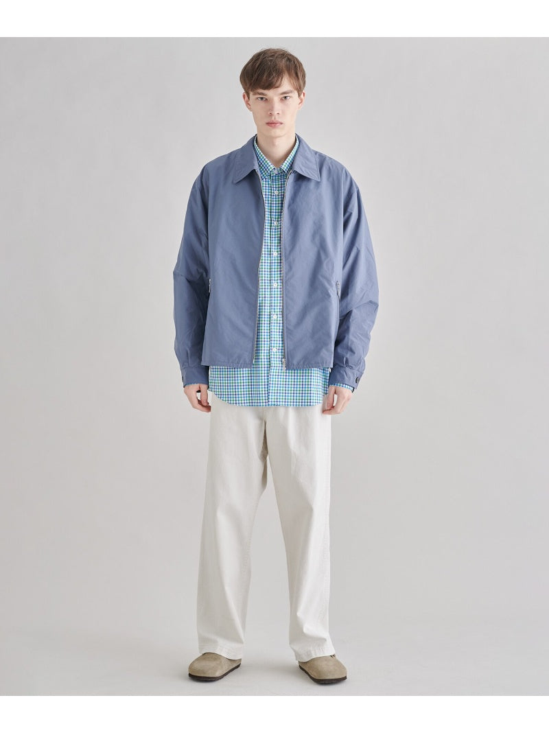 orSlow TWO TUCK WIDE TROUSERS Ivory