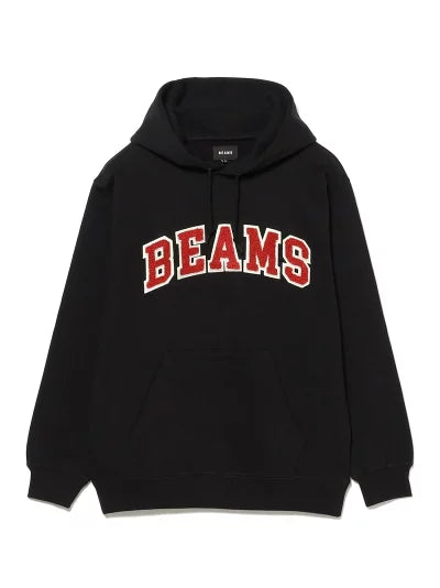 BEAMS Logo Basic Hoodie