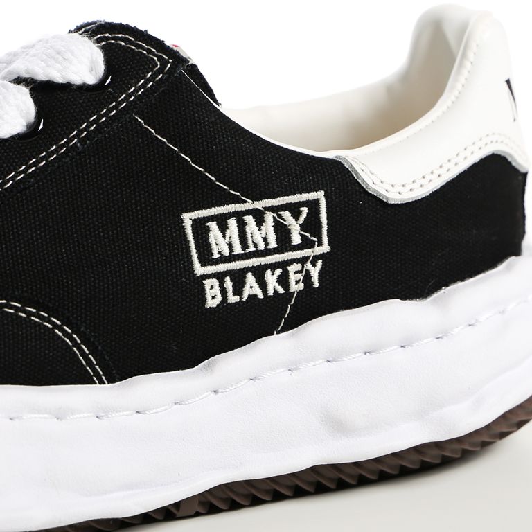 Maison MIHARA YASUHIRO BLAKEY Original Sole Canvas Lowtop Sneaker Black