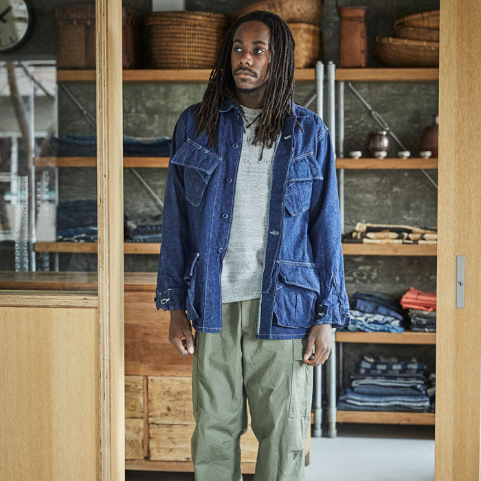 orSlow VINTAGE FIT 6 POCKETS CARGO PANTS (Army Green)