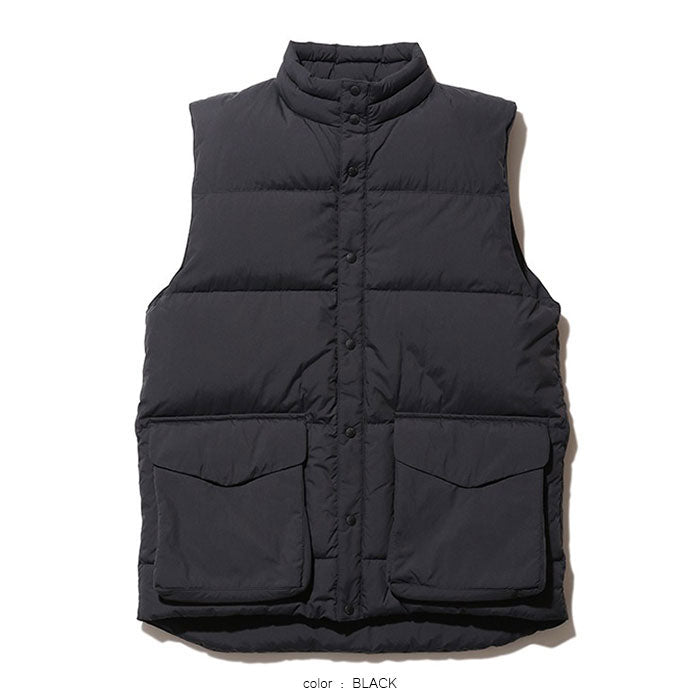snow peak Recycled Nylon Ripstop Down Vest