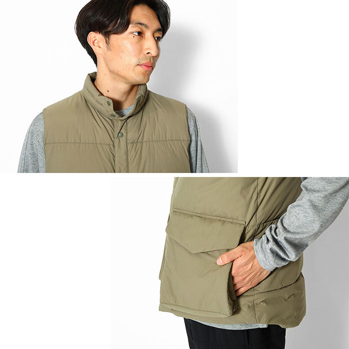 snow peak Recycled Nylon Ripstop Down Vest