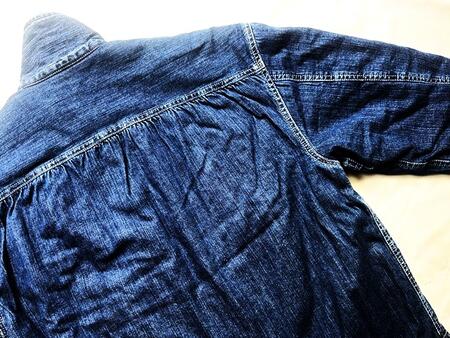 Porter Classic STEINBECK DENIM BOA JACKET