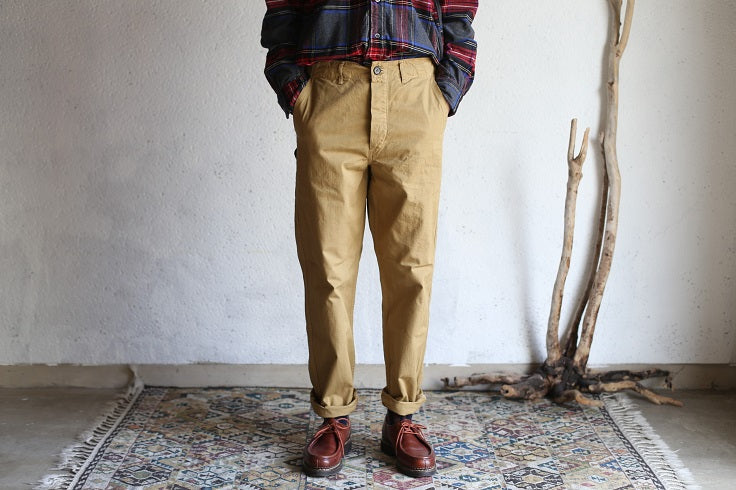 orSlow FRENCH WORK PANTS khaki