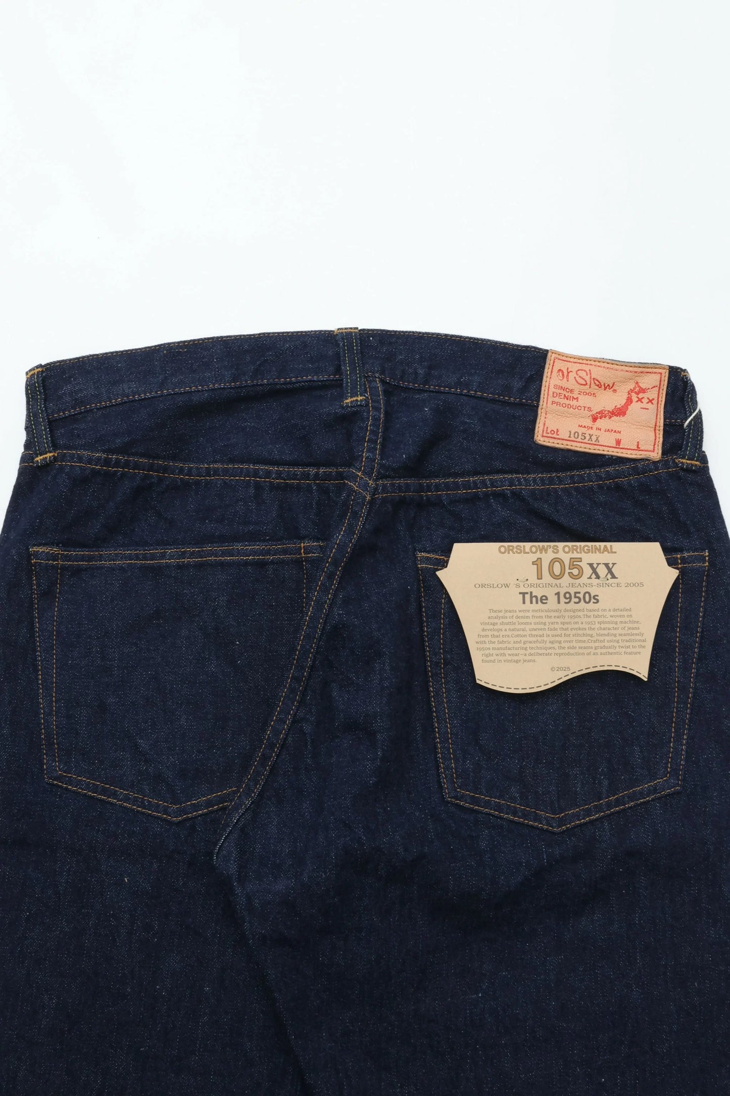 orSlow 105XX THE 1950S SELVEDGE DENIM