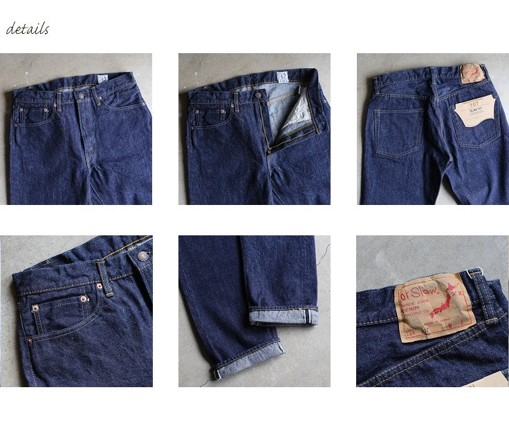 orSlow 107 IVY FIT JEANS