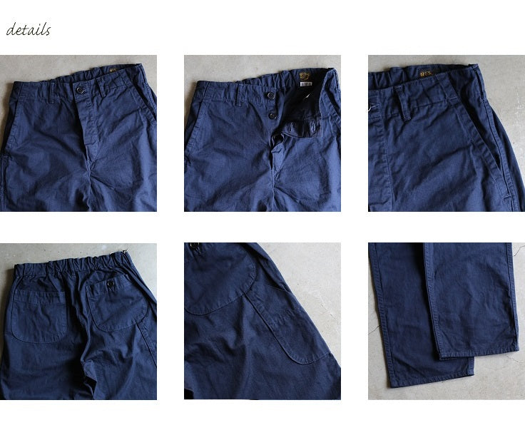 orSlow FRENCH WORK PANTS navy