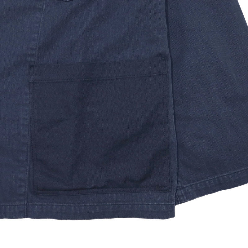 orSlow 4POCKET US ARMY SHIRTS JACKET GREEN USED WASH Navy