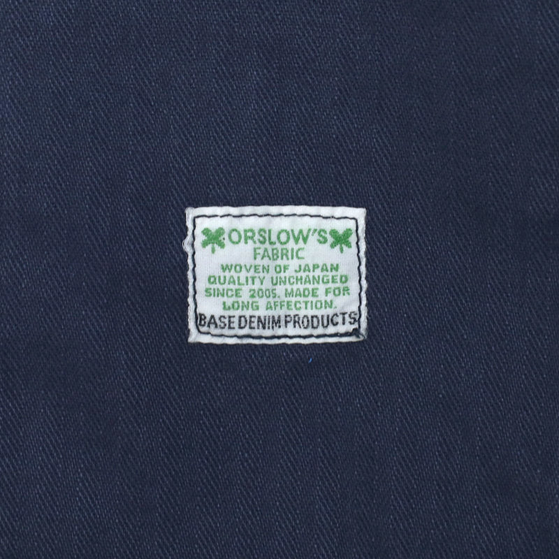 orSlow 4POCKET US ARMY SHIRTS JACKET GREEN USED WASH Navy