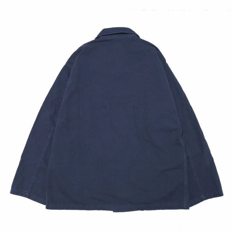 orSlow 4POCKET US ARMY SHIRTS JACKET GREEN USED WASH Navy