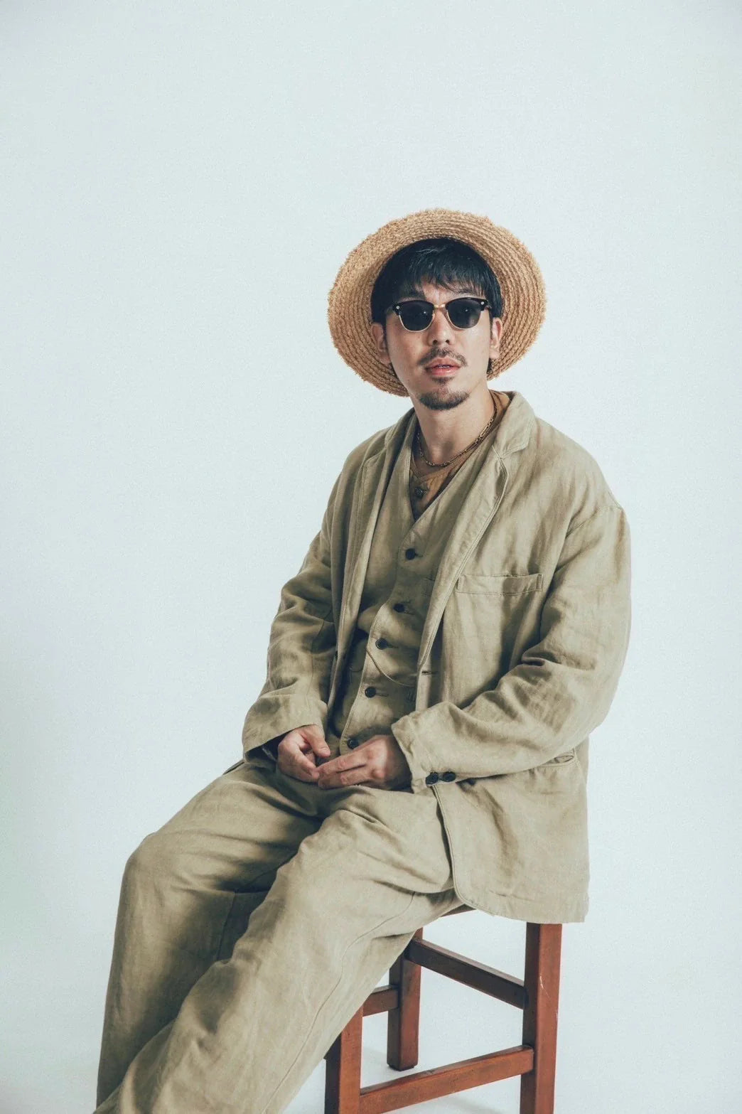 Porter Classic ANTIQUE LINEN CLASSIC JACKET