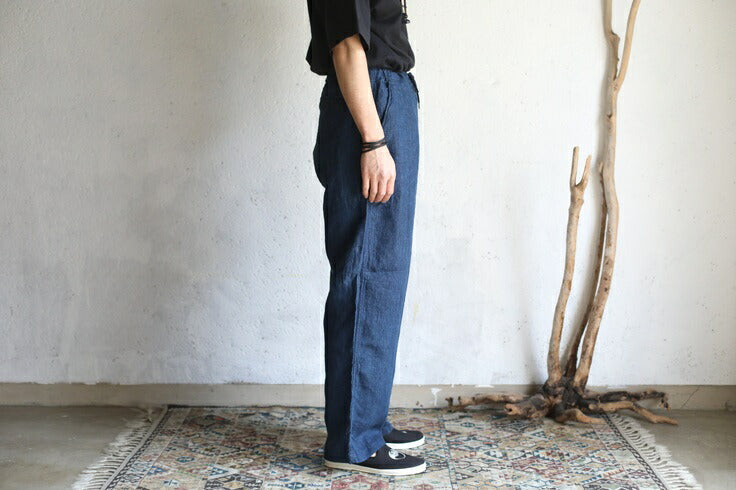 orSlow WIDE FIT NEW YORKER INDIGO CHECK