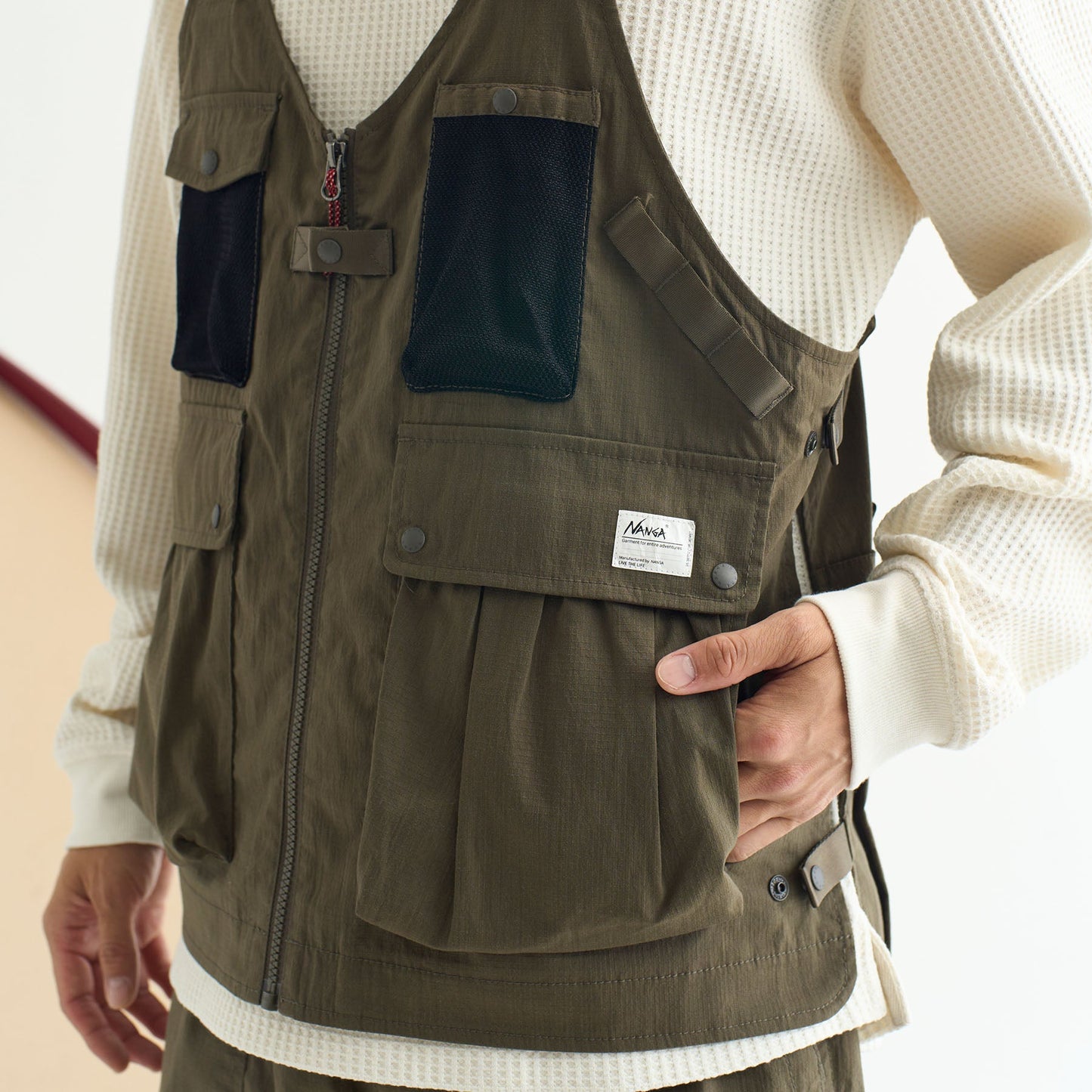 NANGA TAKIBI RIPSTOP FIELD VEST