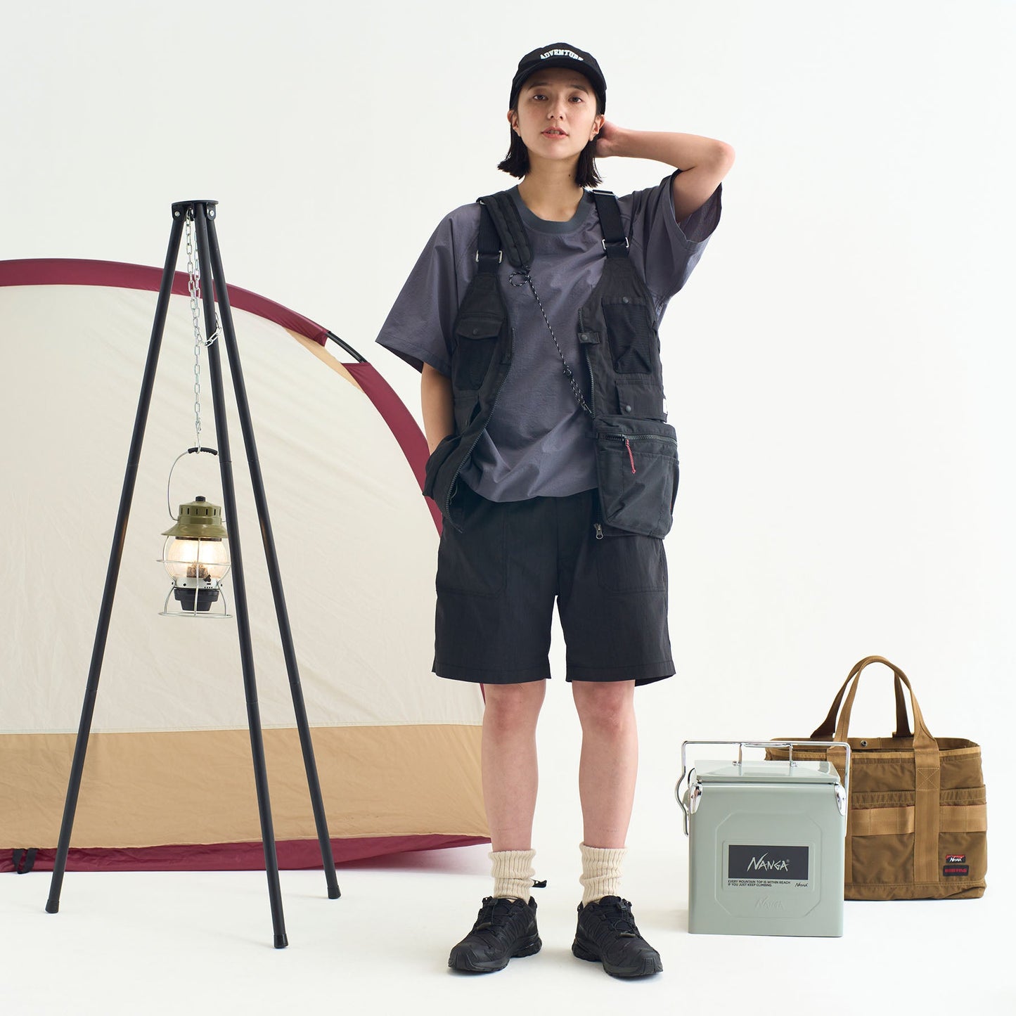 NANGA TAKIBI RIPSTOP FIELD VEST