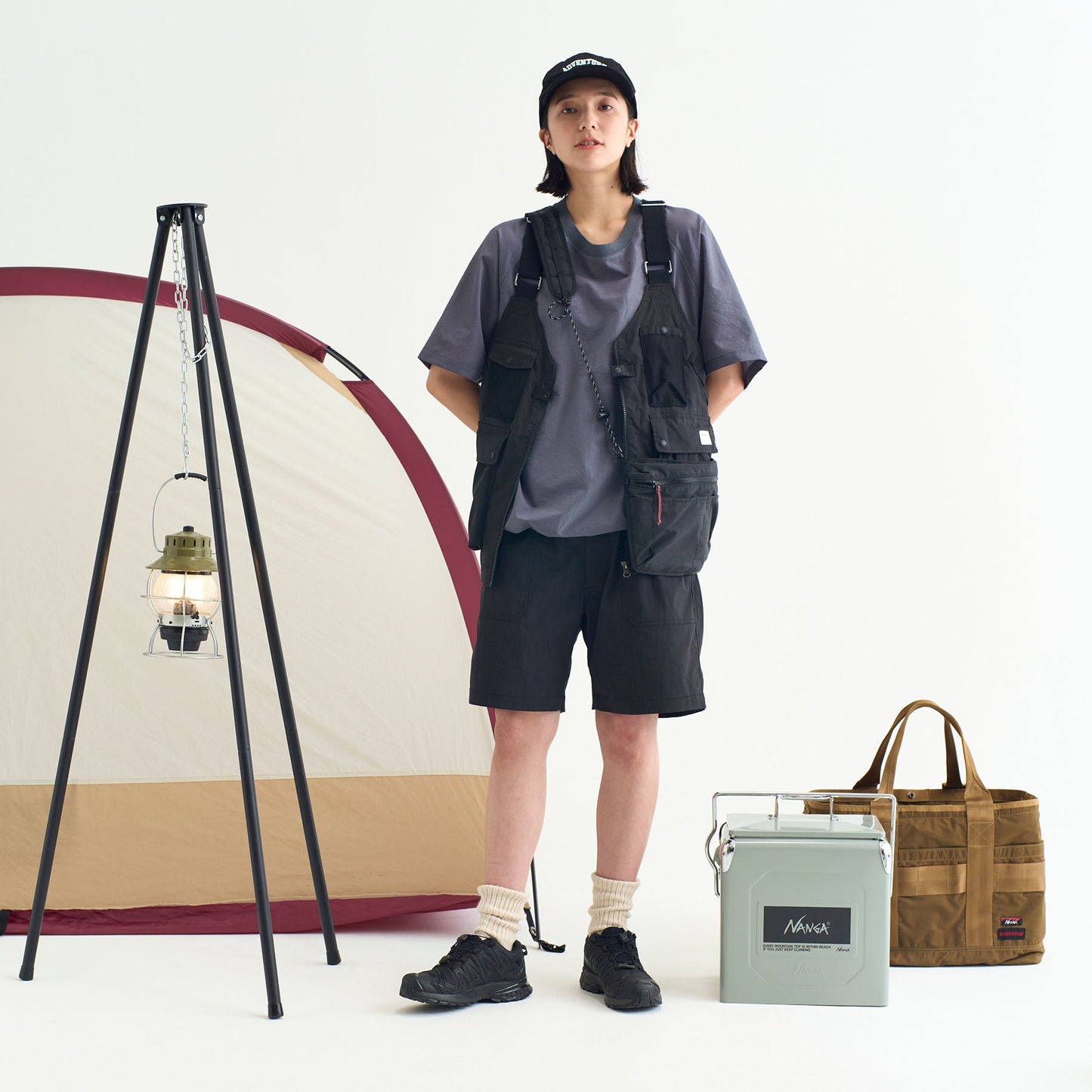 NANGA TAKIBI RIPSTOP FIELD VEST